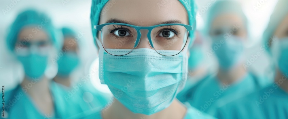Healthcare Professionals in Surgical Attire The Importance of Teamwork and Safety in Modern Medicine Healthcare Professionals in Surgical Attire The Importance of Teamwork and Safety in Modern Medicine