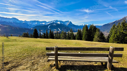 Blick von Eckenhütte nach Garmisch-Partenkirchen