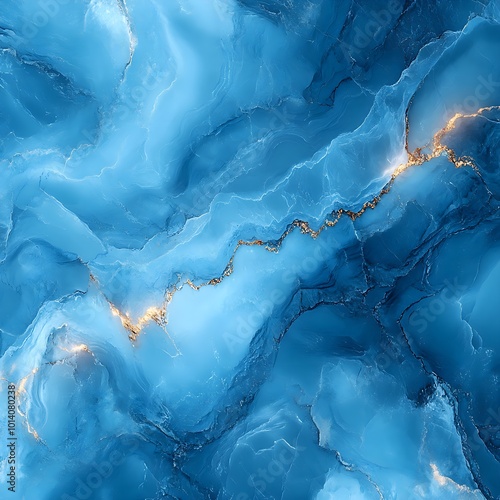 Wallpaper Mural Blue marble textures creating an elegant and luxurious design aesthetic background Torontodigital.ca