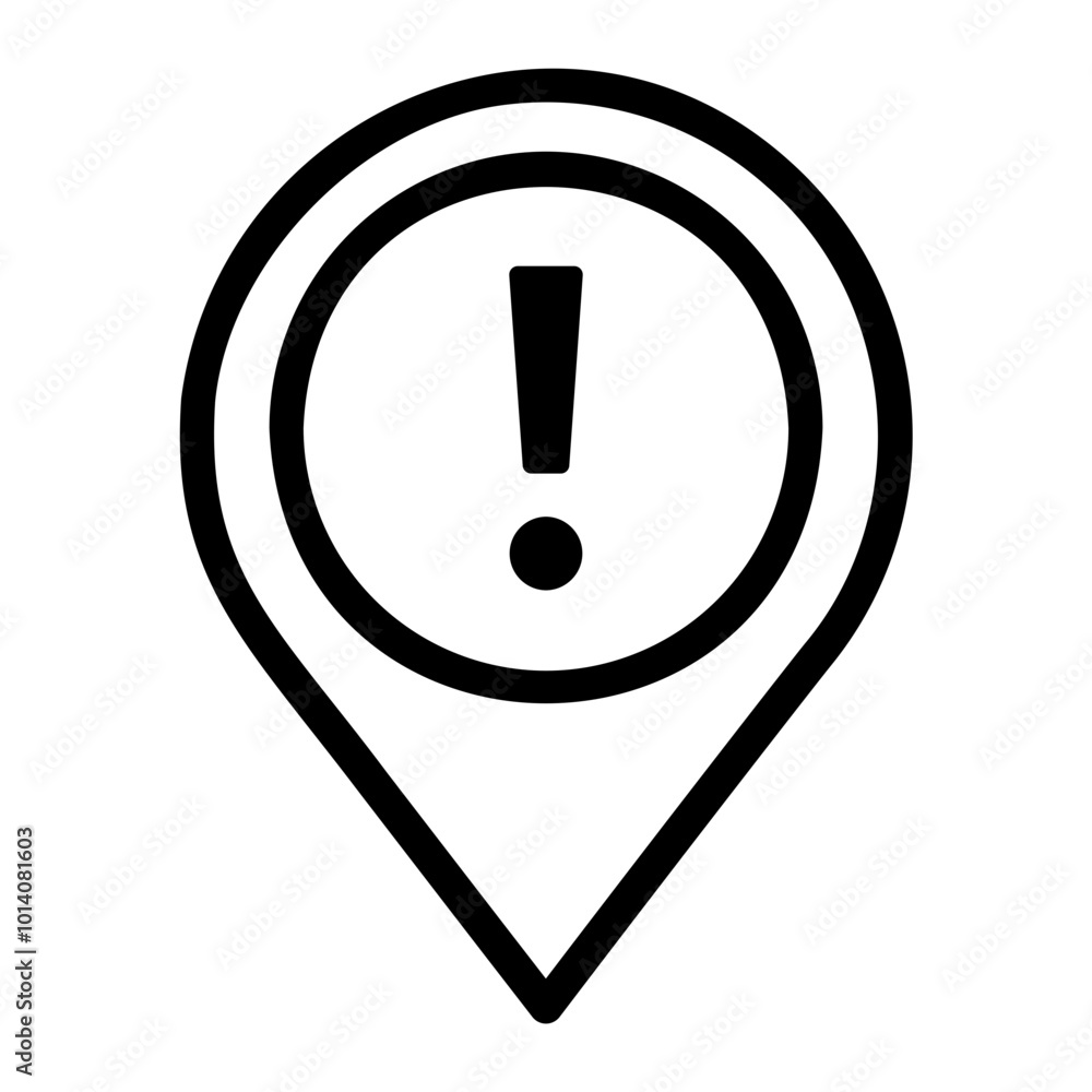 map line icon map line icon