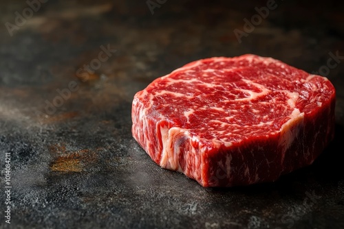 Kobe beef, Japanese beef background - generative ai