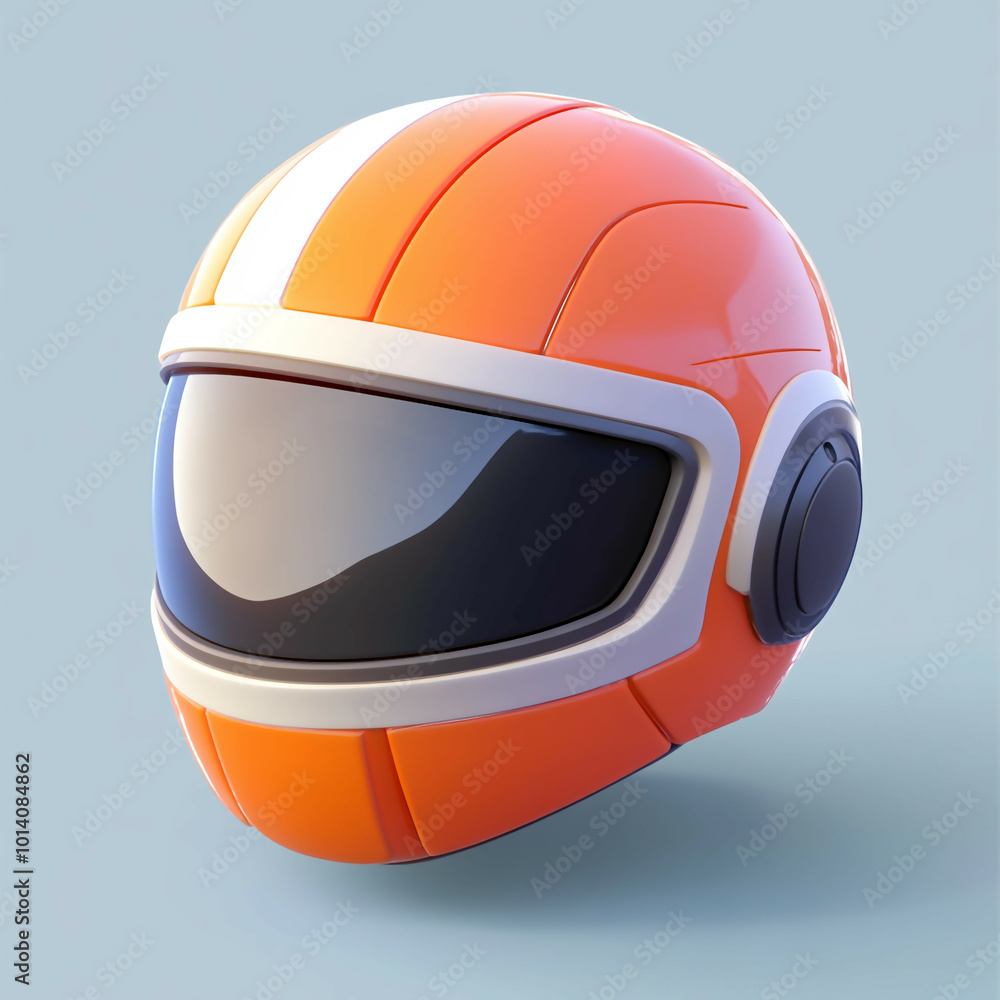3D Kids Helmet Icon: Safety and Protection Gear Illustration Logo 3D Kids Helmet Icon: Safety and Protection Gear Illustration Logo