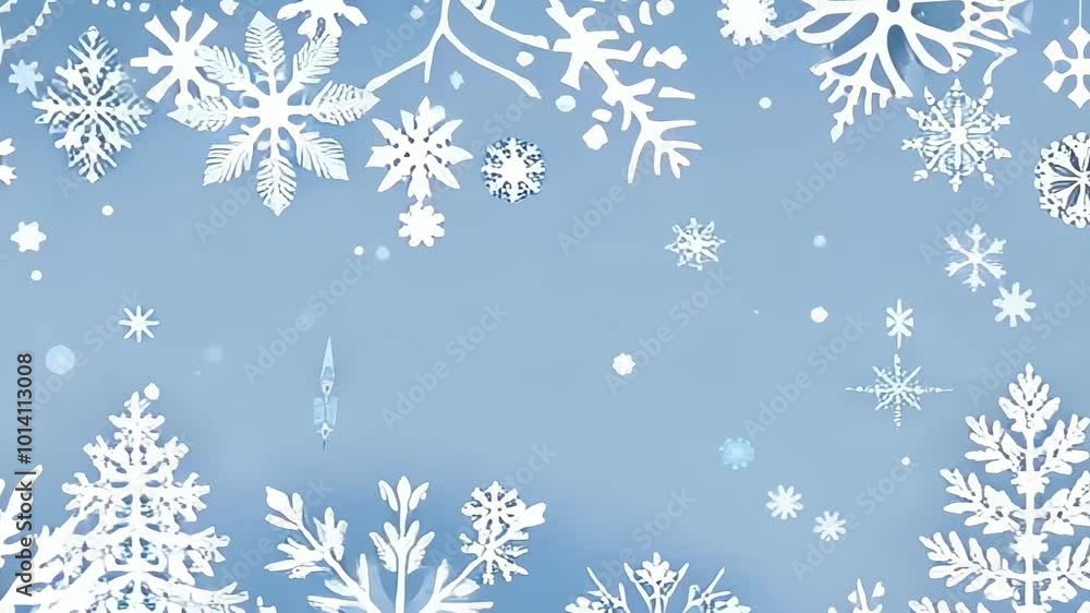 Winter snow background with beautiful snowflakes, new year background, christmas background Winter snow background with beautiful snowflakes, new year background, christmas background