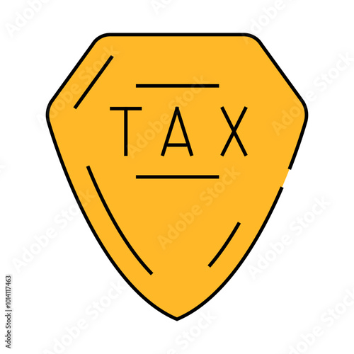 protection tax line icon vector. protection tax sign. isolated symbol illustration Free Download protection tax line icon vector. protection tax sign. isolated symbol illustration - GFXLoad