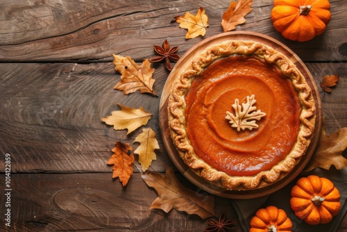 Delicious Homemade Pumpkin Pie for Thanksgiving