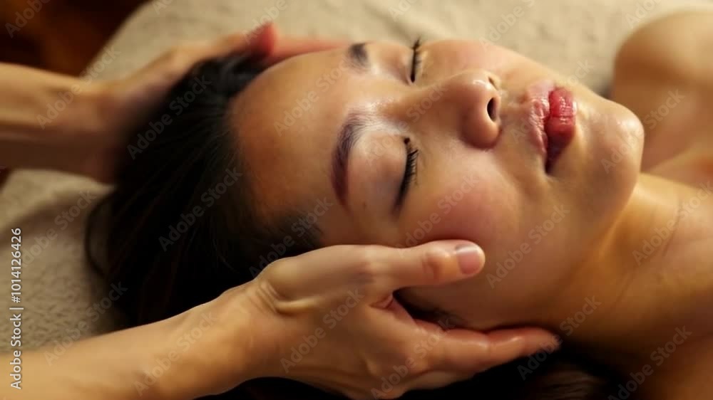 Therapist’s Hands Massaging Asian Woman’s Scalp Close-Up or Close-Up of Therapist’s Hands Giving Scalp Massage to Asian Woman Therapist’s Hands Massaging Asian Woman’s Scalp Close-Up or Close-Up of Therapist’s Hands Giving Scalp Massage to Asian Woman