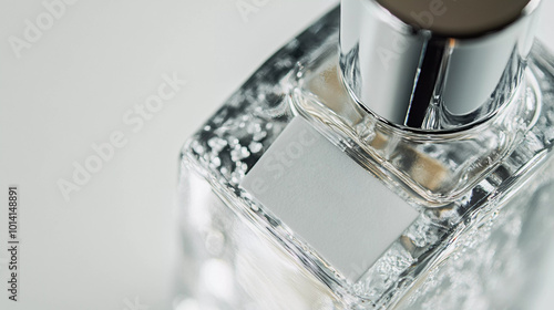 closeup of perfume bottle 