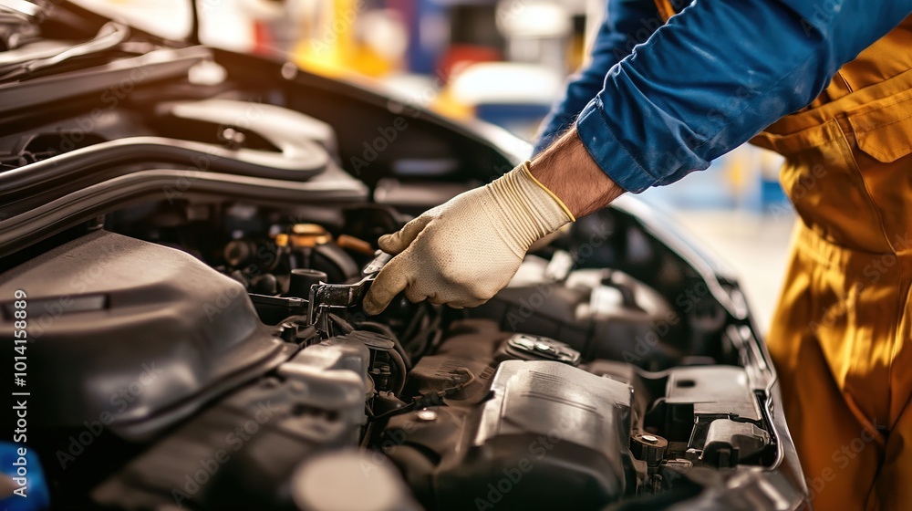 Professional Car Service Offering Comprehensive Maintenance and Repair Solutions for All Vehicle Types. This Image Illustrates Skilled Technicians Working on Cars in a Clean, Modern Workshop, Professional Car Service Offering Comprehensive Maintenance and Repair Solutions for All Vehicle Types. This Image Illustrates Skilled Technicians Working on Cars in a Clean, Modern Workshop,