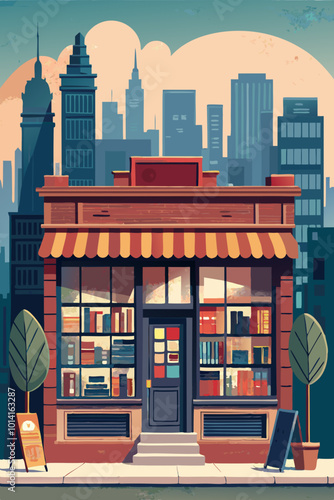 street cafe in the city