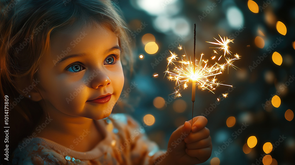 Creating Lasting Memories as a Toddler and Mother Share a Sparkler Creating Lasting Memories as a Toddler and Mother Share a Sparkler
