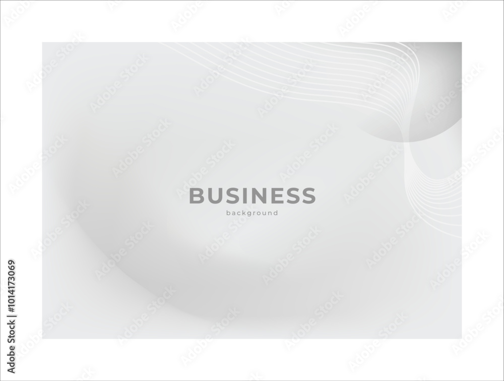 Fototapeta premium Abstract background design with modern curved line pattern