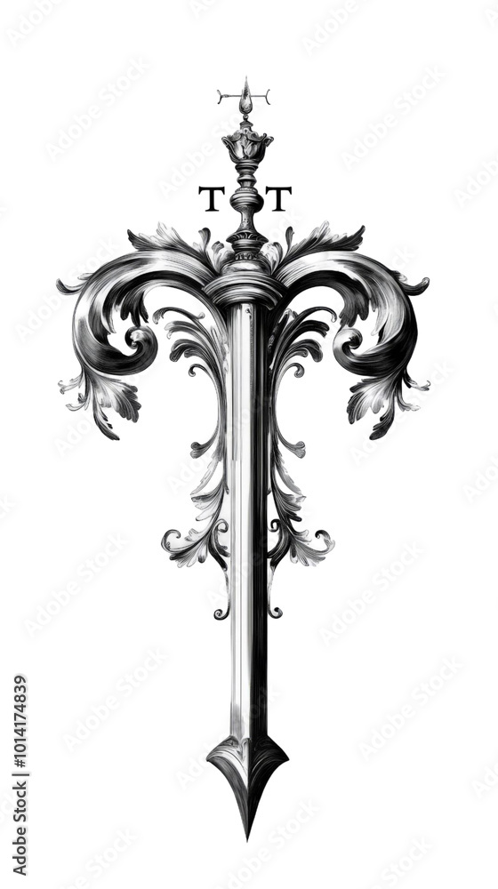 Ornate Sword. Ornate Sword.