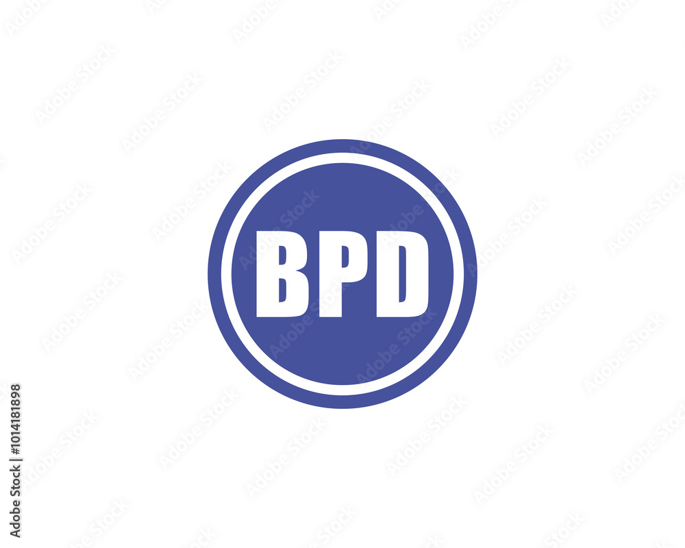 BPD logo design vector template. BPD BPD logo design vector template. BPD