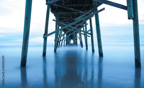 pier in the sea