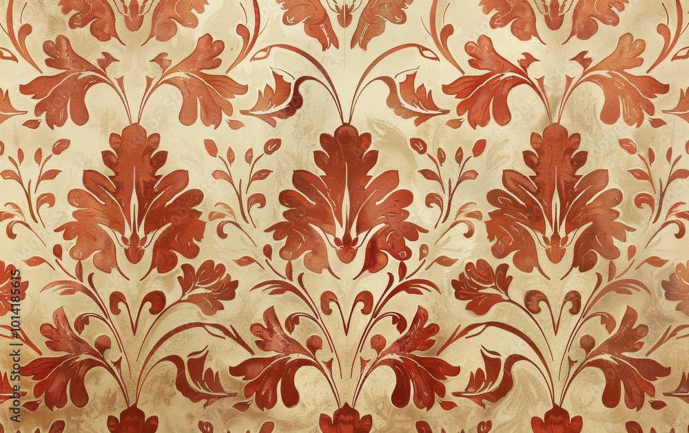 Retro style floral texture art background Retro style floral texture art background