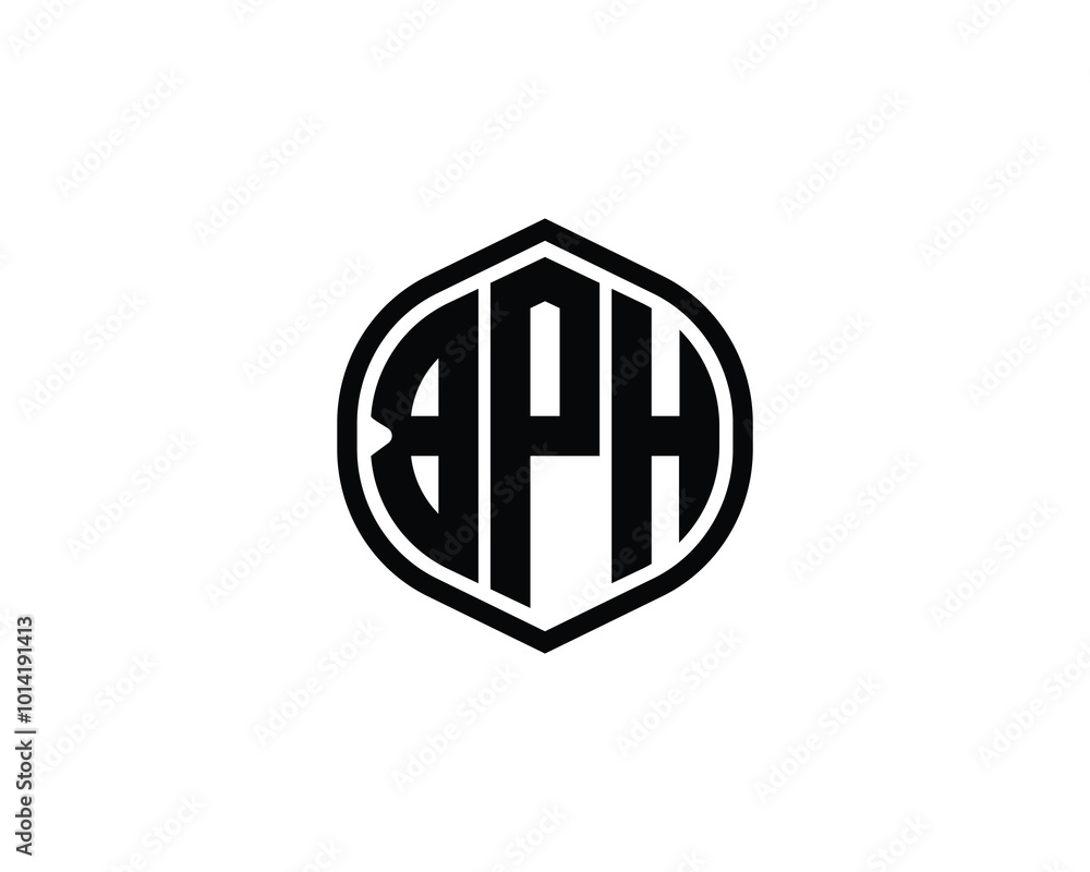 BPH logo design vector template. BPH BPH logo design vector template. BPH