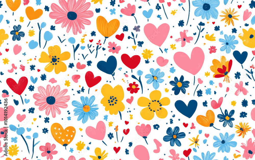 Retro style floral texture art background Retro style floral texture art background