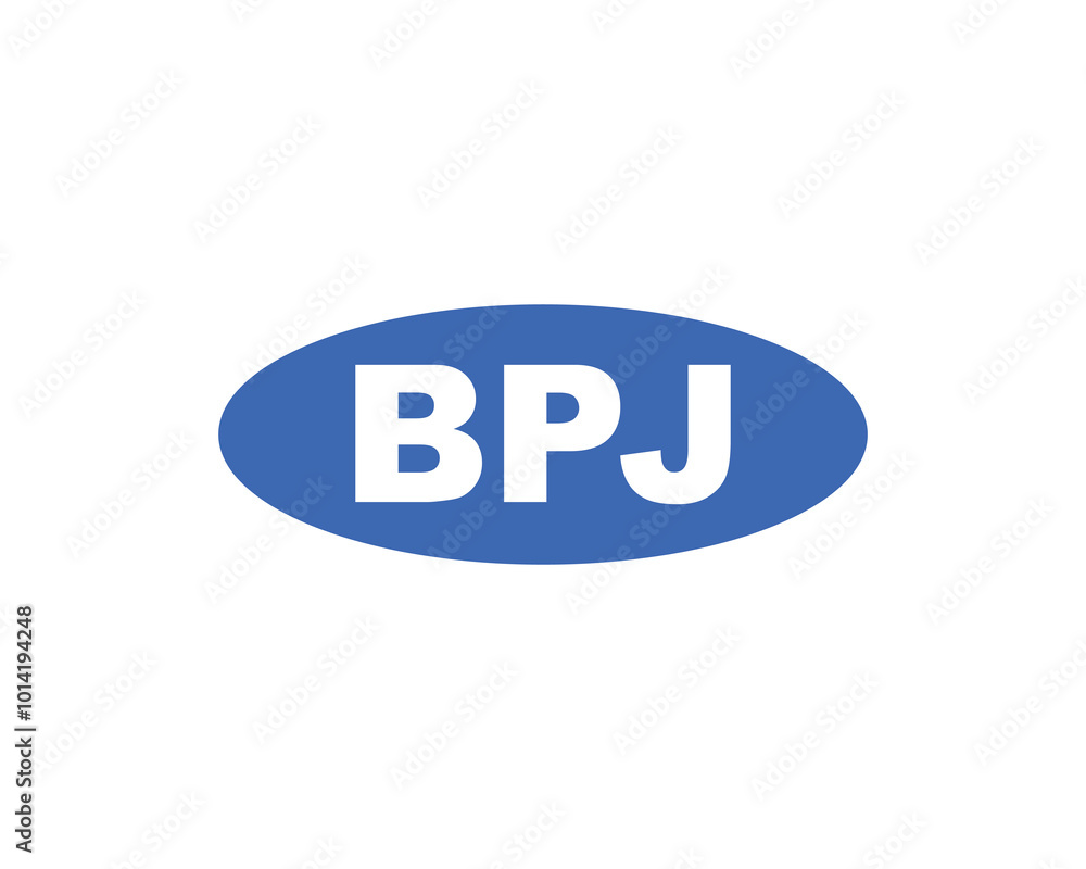 BPJ logo design vector template. BPJ BPJ logo design vector template. BPJ
