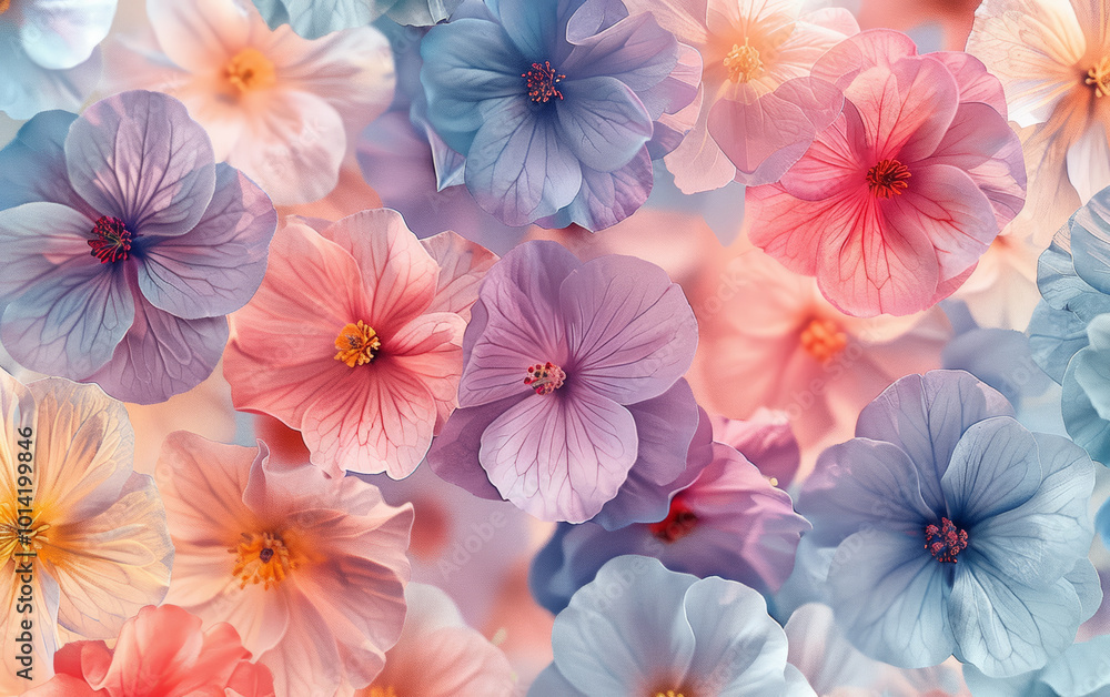 Retro style floral texture art background Retro style floral texture art background