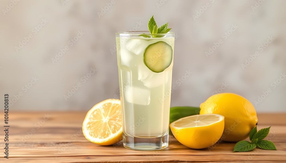 Detoxifying Lemon & Cucumber Juice Detoxifying Lemon & Cucumber Juice