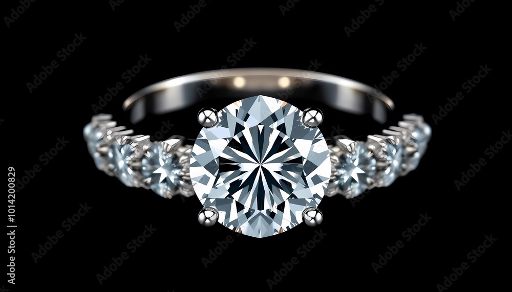 Diamond Ring from Above Diamond Ring from Above