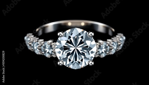 Diamond Ring from Above