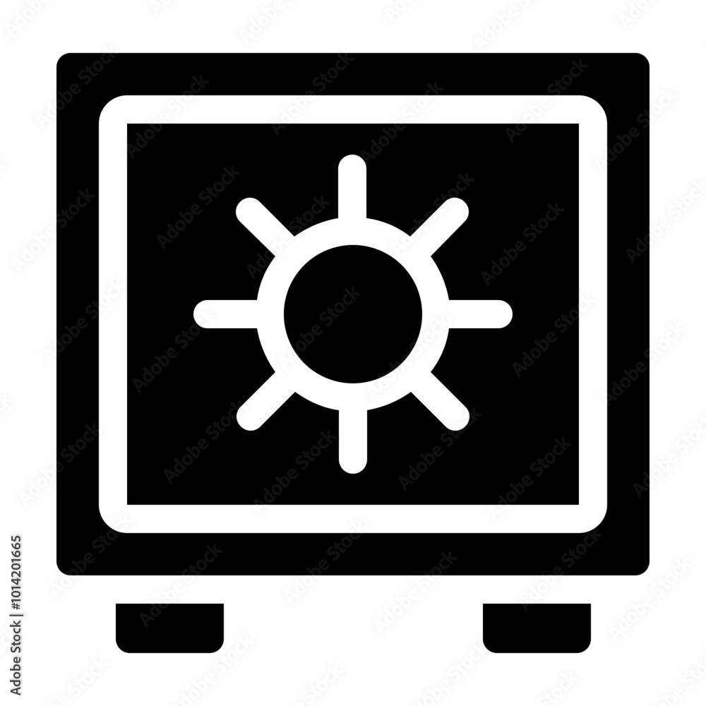 safe box icon safe box icon