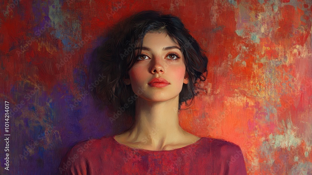 Fototapeta premium portrait of a woman