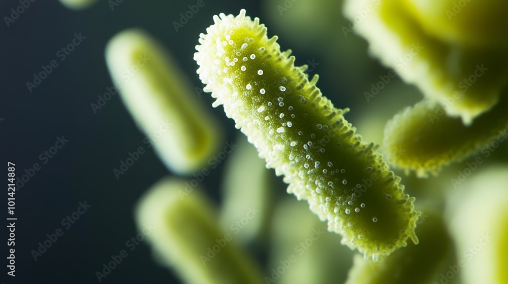 Microscopic View of Bacteria: A Close-Up Look at a Single Cell Microscopic View of Bacteria: A Close-Up Look at a Single Cell