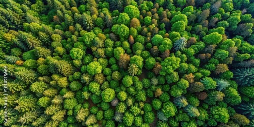 An aerial view of a lush forest canopy, showcasing the diverse shapes and textures of nature's artistry. An aerial view of a lush forest canopy, showcasing the diverse shapes and textures of nature's artistry.