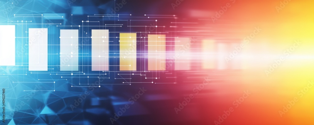 Fototapeta premium Dynamic Timeline Infographic for Business Strategies