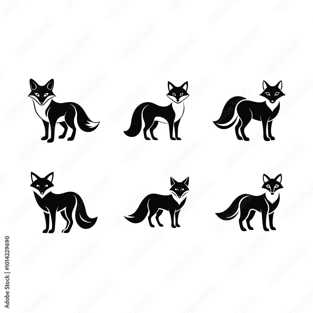 Fox on white background,Instant Digital Download. Illustration for prints on t-shirt and bags, posters Fox on white background,Instant Digital Download. Illustration for prints on t-shirt and bags, posters