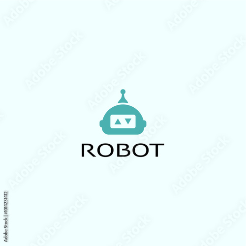 vector logo icon robot Ai