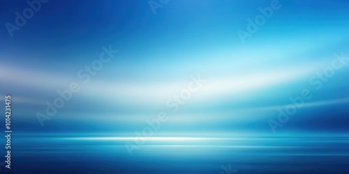 Abstract Sky Background with a Gentle Gradient of Blue and White Hues, Creating a Serene and Minimalist Aesthetic