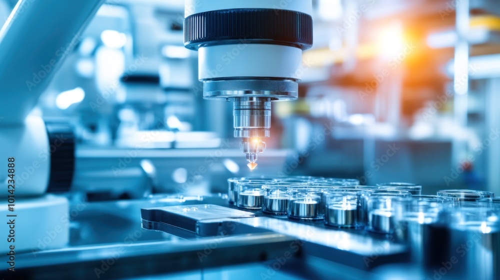 Biotechnology continuous production trends, focusing on advanced automation and real-time process adjustments Biotechnology continuous production trends, focusing on advanced automation and real-time process adjustments