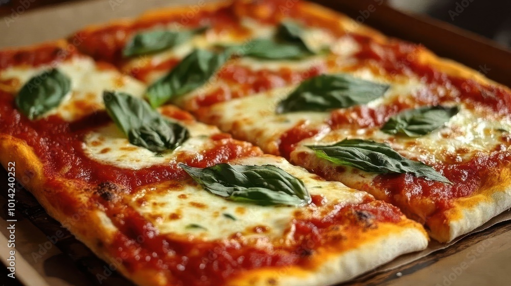 Sicilian style pizza Sicilian style pizza