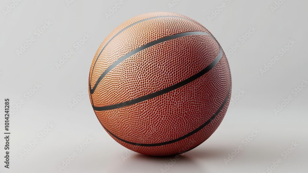 Obraz premium Basketball isolate on transparency background