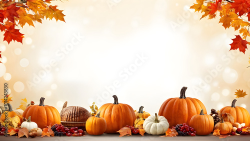 Thanksgiving day background, Thanksgiving day concept wallpaper, Thanksgiving day illustration, ai generated