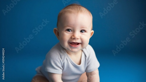 Cute smiling happy baby