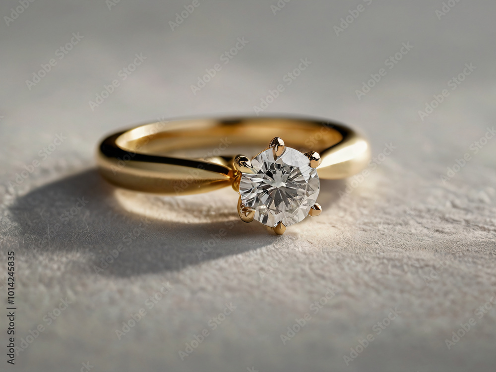 Wedding ring showcasing a stunning diamond. Wedding ring showcasing a stunning diamond.