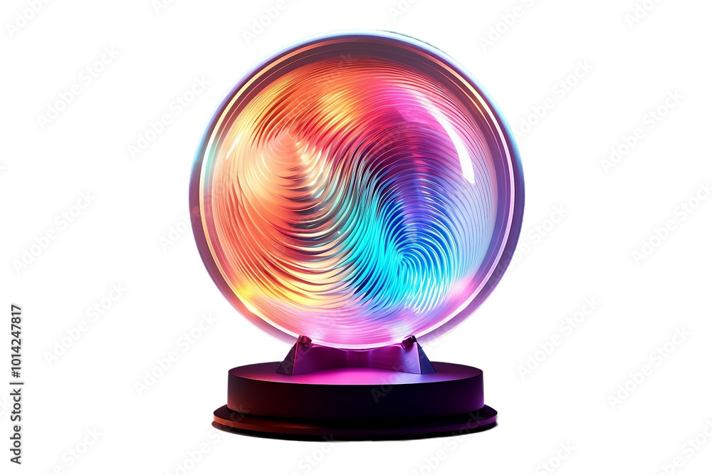 Transparent Orb-Shaped Speaker Transparent Orb-Shaped Speaker