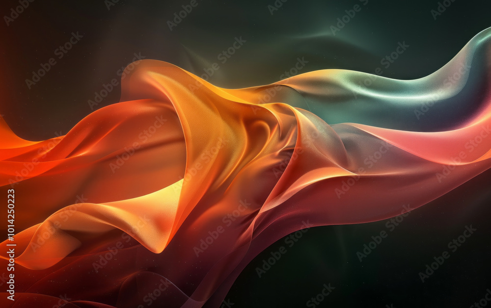 Obraz premium Technological sense of fashion color texture commercial background