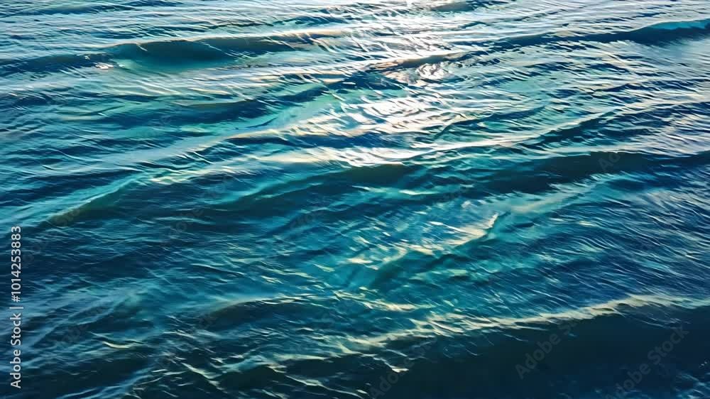 Sunlight shimmers on the surface of gentle ocean waves. The vibrant blues and soft reflections of light evoke a sense of calm and the beauty of nature. Sunlight shimmers on the surface of gentle ocean waves. The vibrant blues and soft reflections of light evoke a sense of calm and the beauty of nature.