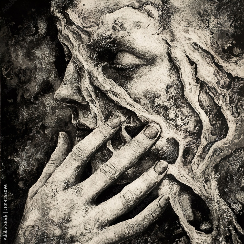 Distorted Portrait: Exploring the Depths of Human Emotion Distorted Portrait: Exploring the Depths of Human Emotion