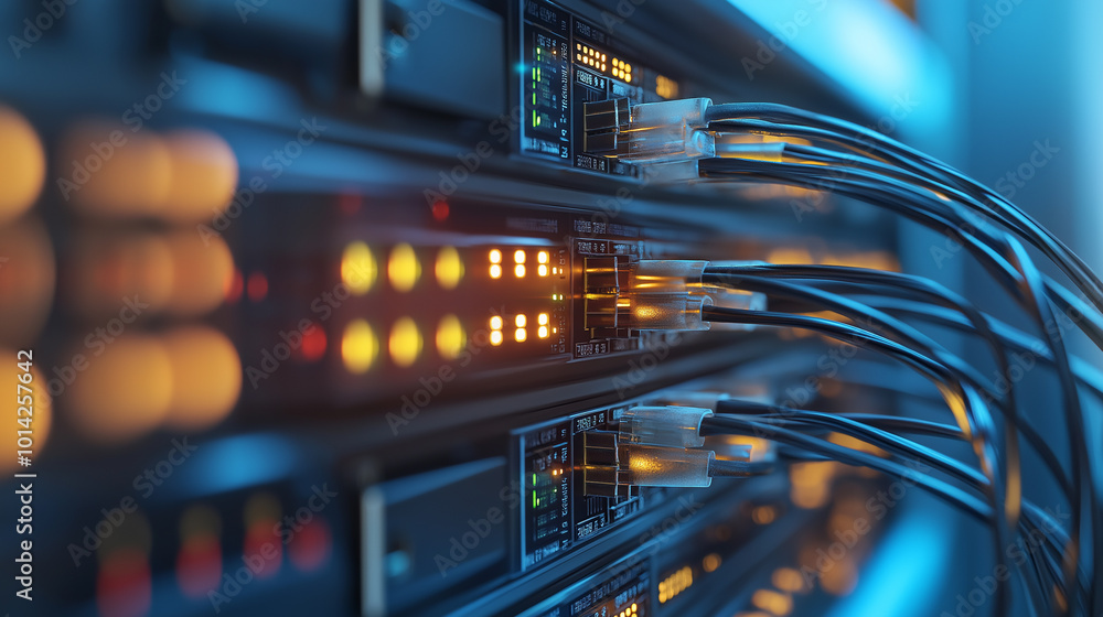 コンピューターサーバーのイメージ コンピューターサーバーのイメージ
