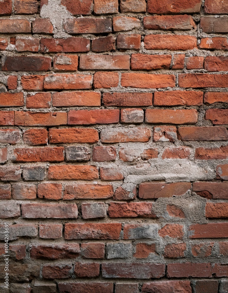 Fototapeta premium Weathered brick wall texture