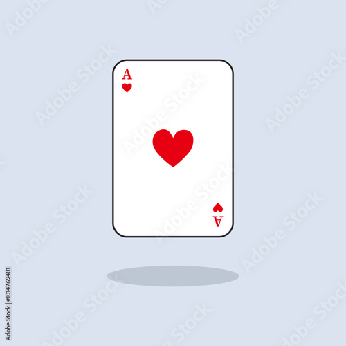 Vector illustration Playing Cards. Vector design Casino Cards. Casino Playing Cards design illustration and icon for website, digital and print