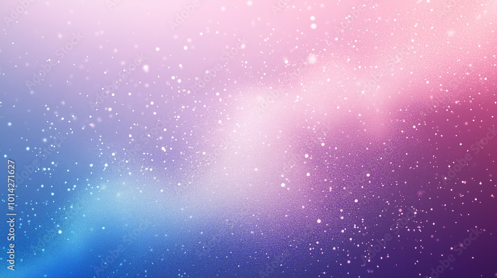 Fototapeta premium light noisy grainy poster background, blue and pink abstract wave shape, header cover backdrop design noise texture banner, power point background