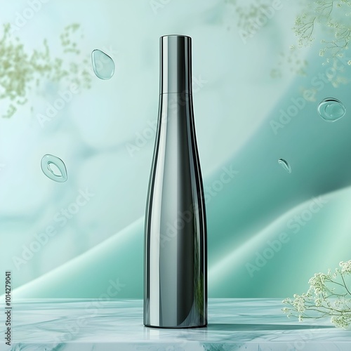 A product package designed with vibrant colors and sleek aesthetics. The combination of modern design and eye-catching hues creates an appealing look, enhancing the overall brand presence.