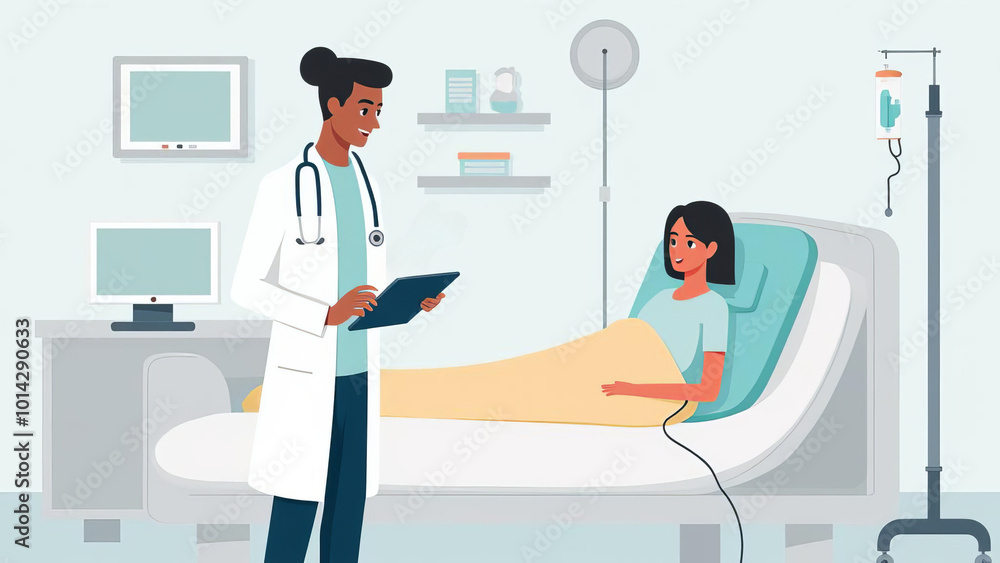 Hospital Patient Care: Professional Medical Treatment and Attentive Healthcare in Clinical Environment Hospital Patient Care: Professional Medical Treatment and Attentive Healthcare in Clinical Environment